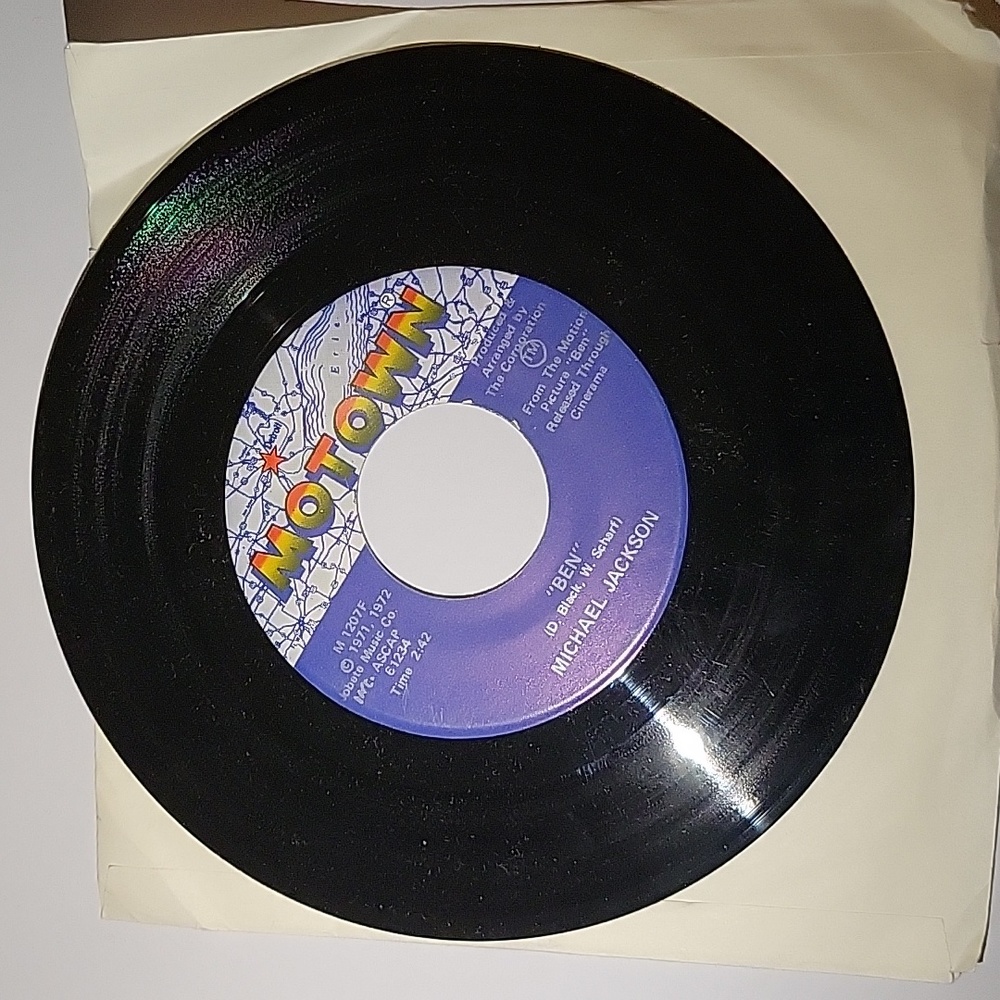 45 Vinyl Record Michael Jackson: Ben